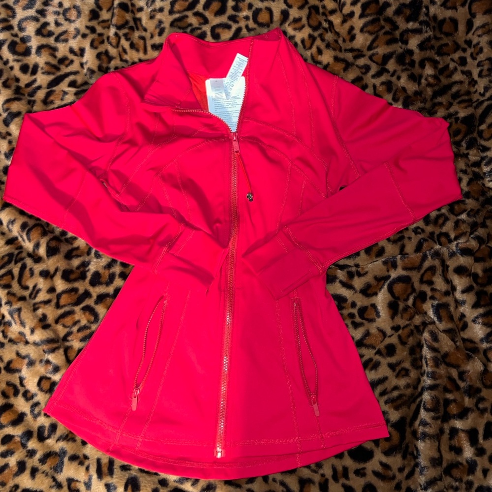LuluLemon Red Zip-Up